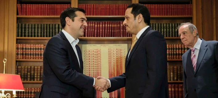 Συνάντηση Τσίπρα με τον ΥΠΕΞ του Κατάρ